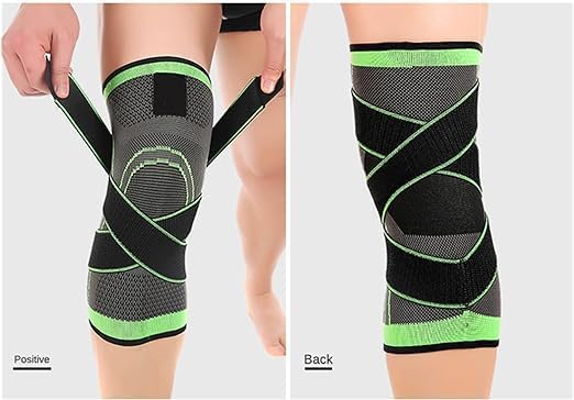 MVM Enterprise Knee Support Band for Pressure Weaving with 3D Weave Protection Against Injury Pressure Adjustable Knee Support for Men and Women
