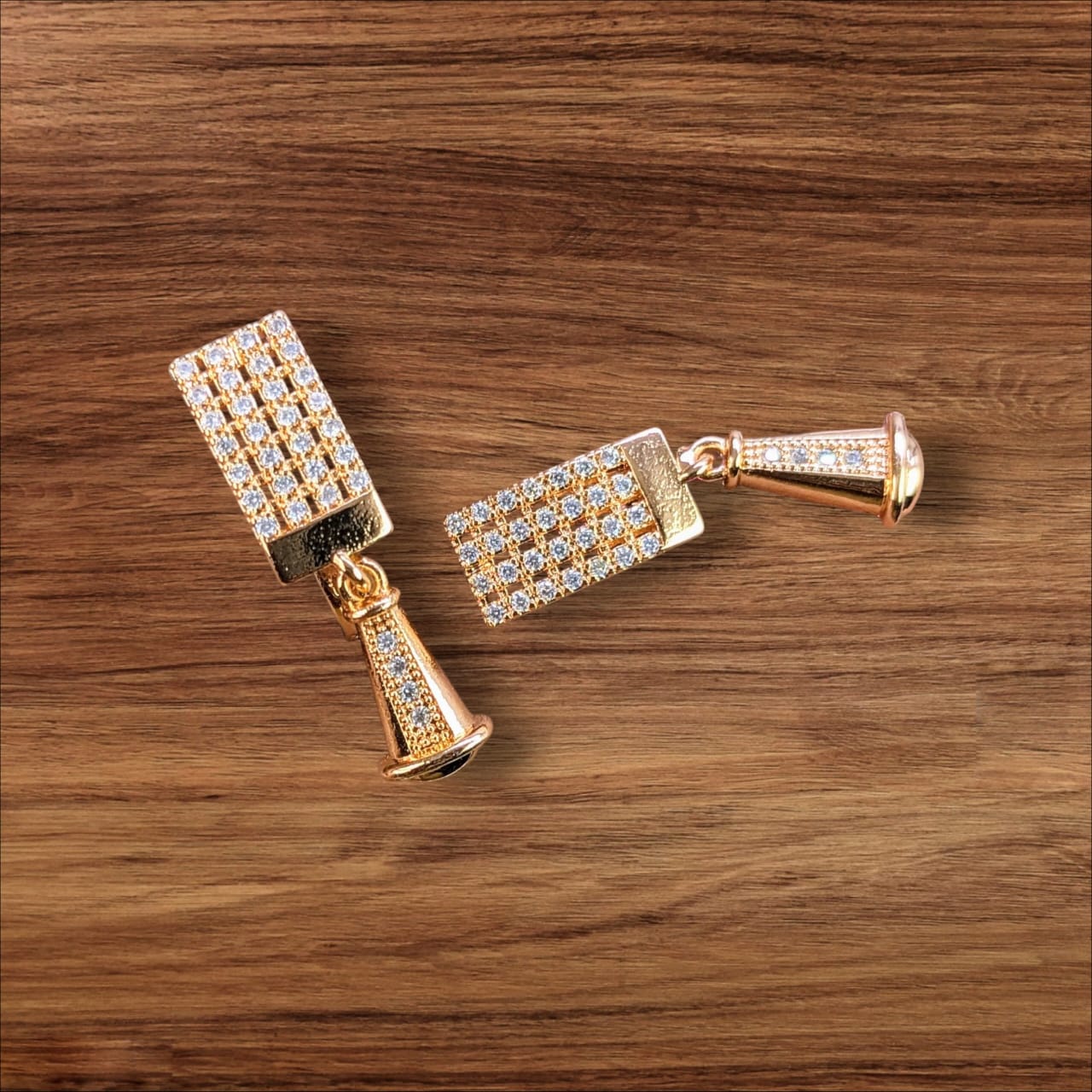 Dazzling Cubic Zirconia Drop Earrings