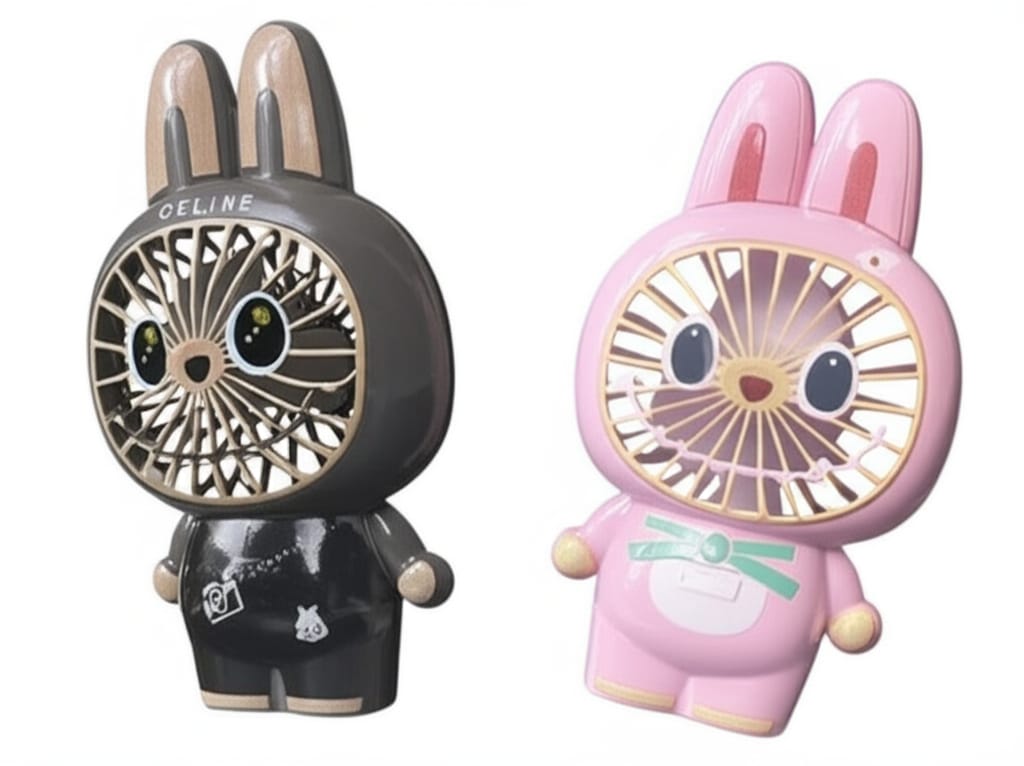 Adorable Labubu Portable Mini Fans - Stay Cool in Style!
Description: