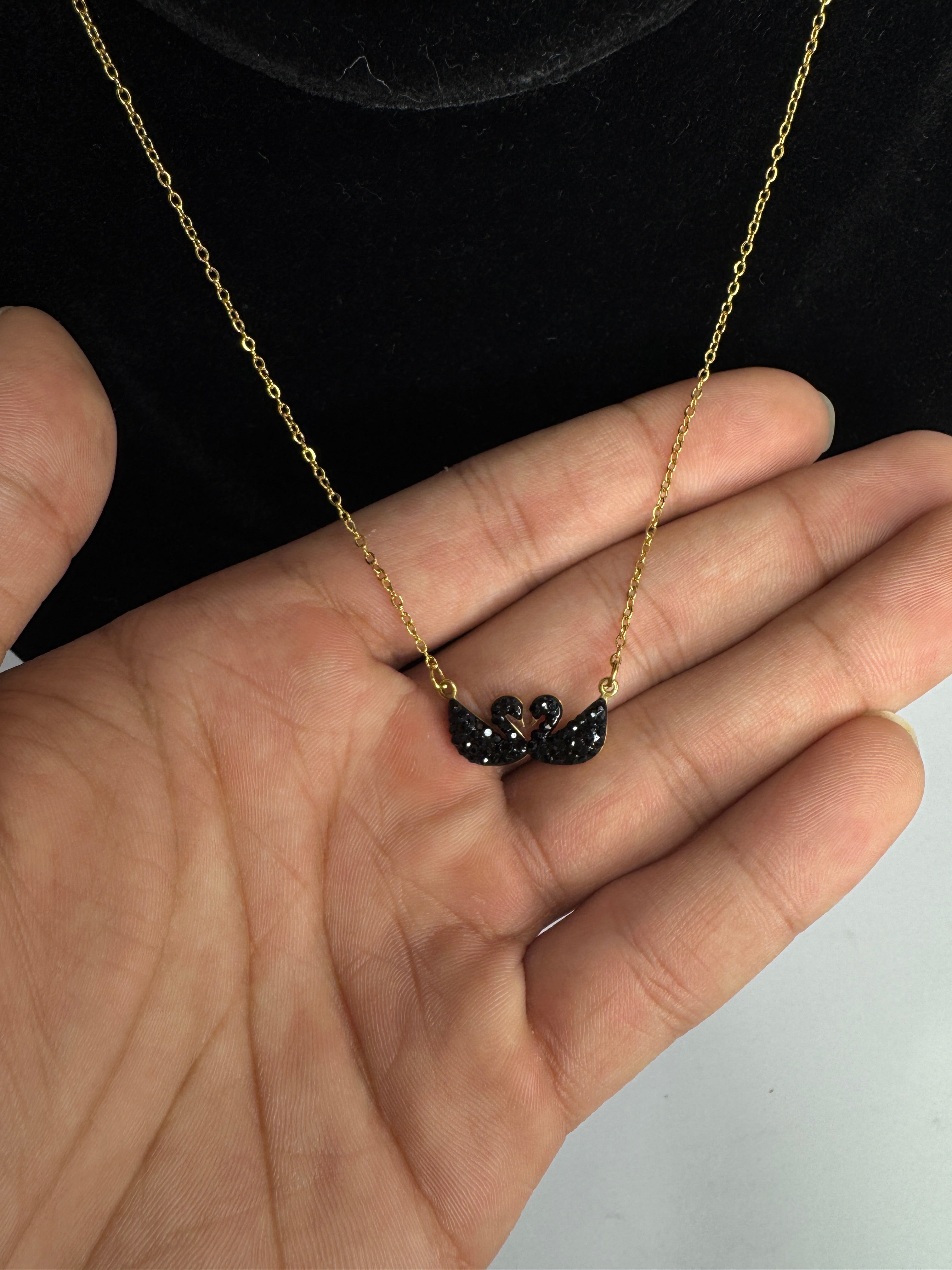DOUBLE DUCK NECKLACE
