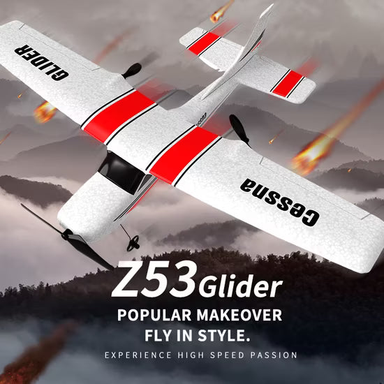 Electric Foam Plane Fighter – USB Rechargeable Hand Throw Glider | Spinning Function Airplane Toy with Dual Flight Modes | Outdoor Flying Foam Plane for Kids