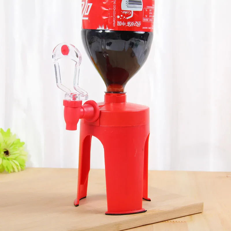 Creative Upside Down Automatic Drink Dispenser, Soda Bottle Drink Dispenser, Fizz Saver Cold Drink Dispenser, Water Bottle Dispenser, Portable Drinking Soda Gadget