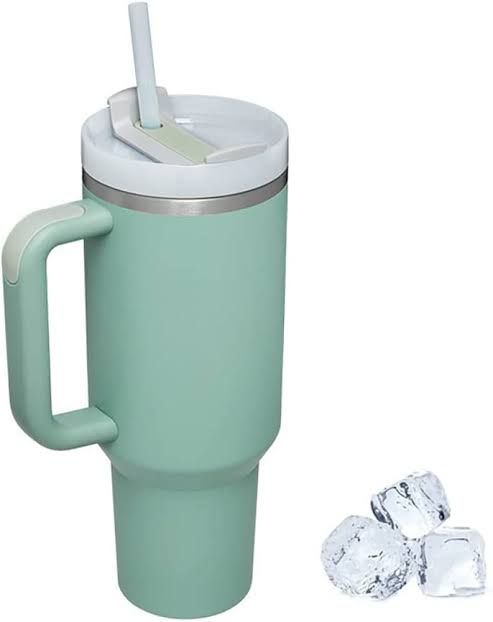 Stanley Tumbler 40 Oz. 1200ML Stanley Cup. Stainless Steel Vacuum Insulated Tumbler mugs with straw. Leak Proof Water bottle. Stanley Quencher. Water Tumbler. Travel Bottle. Hot and Cold Beverages. Thermos Travel Mugs Coffee Mug Gym Mug Driving Cup