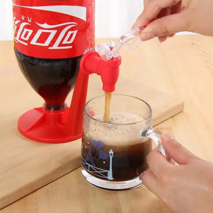 Creative Upside Down Automatic Drink Dispenser, Soda Bottle Drink Dispenser, Fizz Saver Cold Drink Dispenser, Water Bottle Dispenser, Portable Drinking Soda Gadget