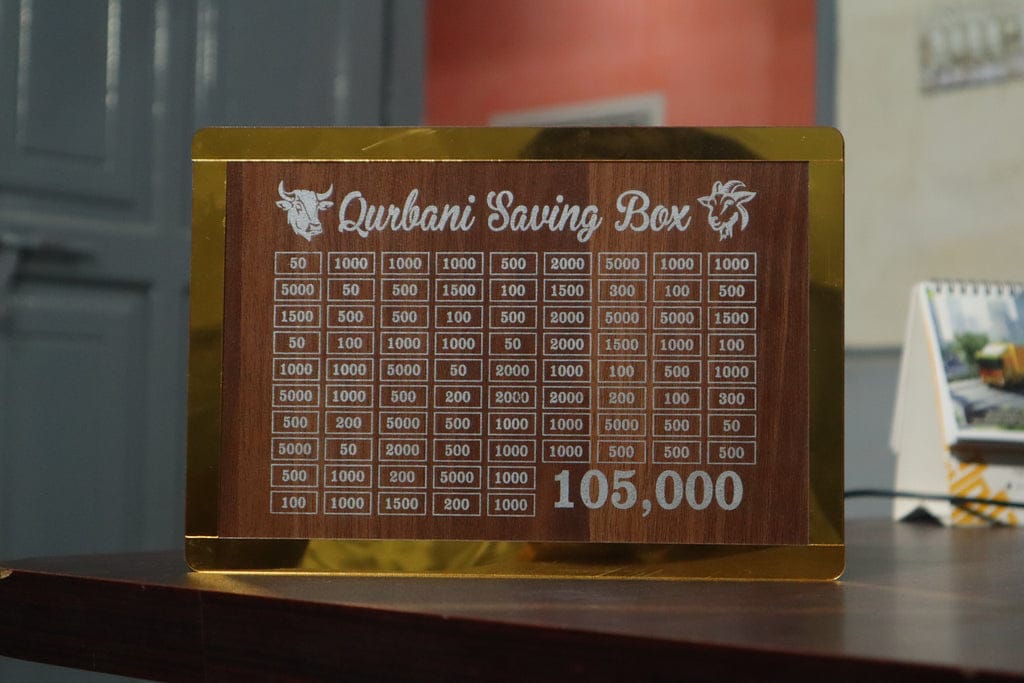 Qurbani Savings Box