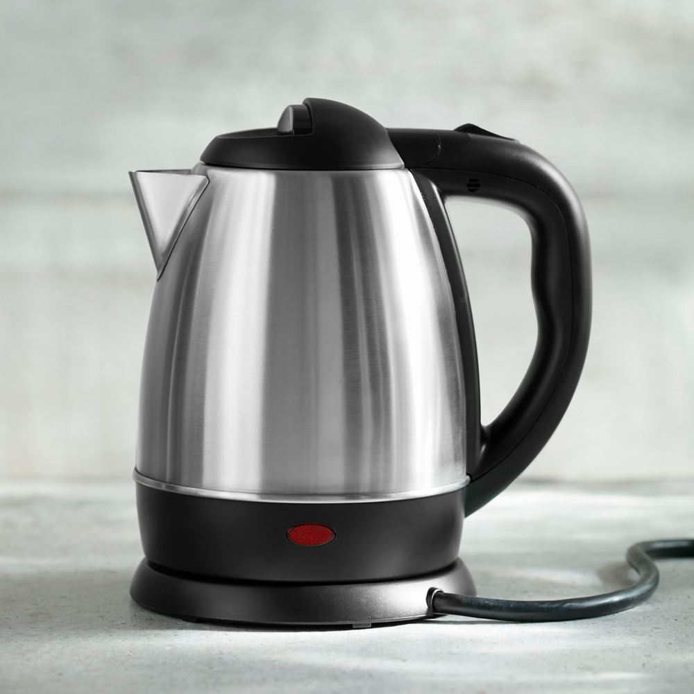 Imported Electric Kettle - 2L, 1500W, Global star National Certified, Stainless Steel with Advanced Automatic Switch for Rapid Boiling and Safety quick boiler kettle for tea