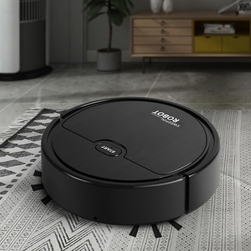 Smart Robot Vacuum Cleaner – Sweeping Mop Robot with Wet & Dry Mopping – Rechargeable Home Appliance – Automatic Floor Cleaner – Low Noise, Intelligent Mini Robot