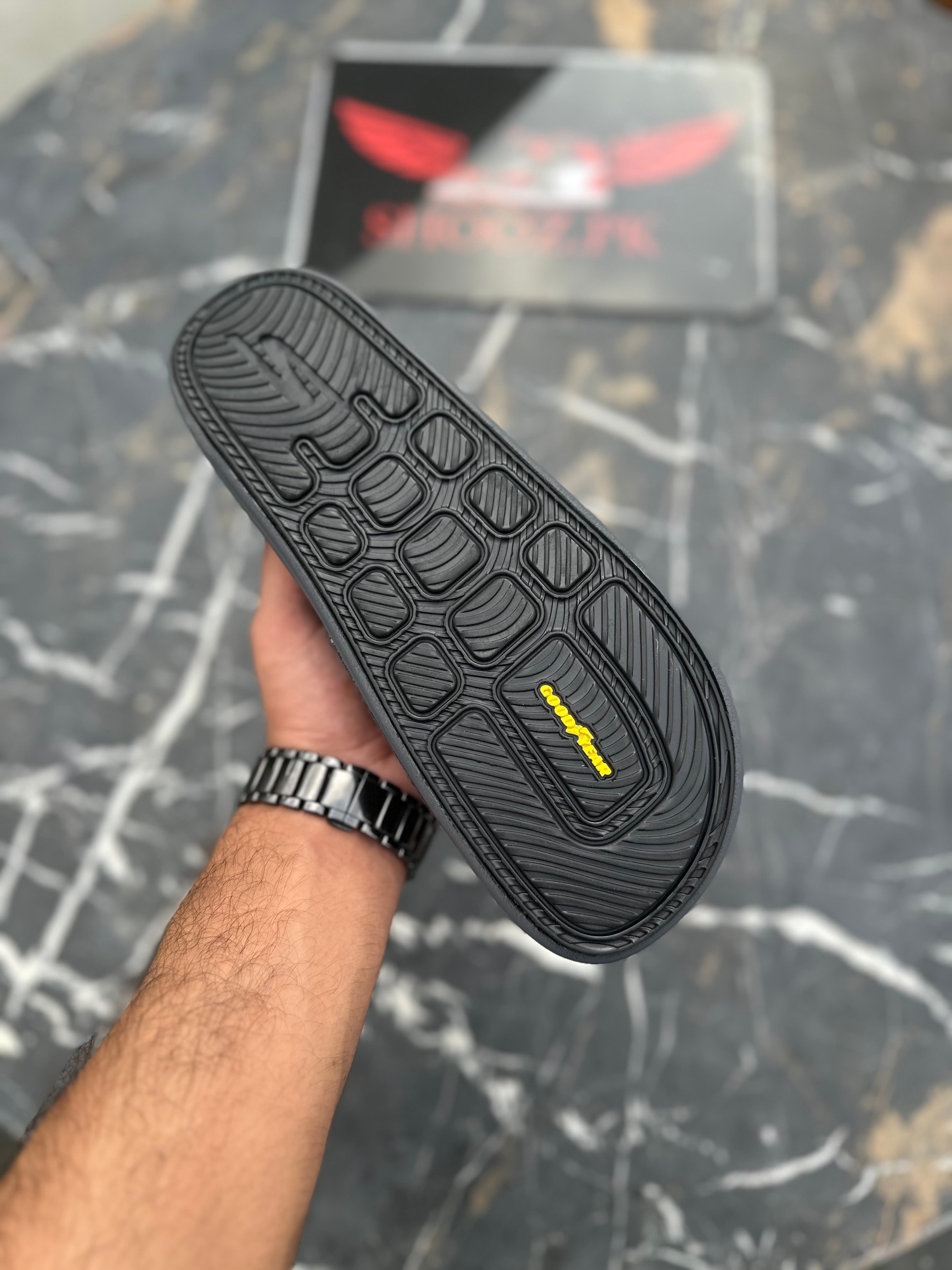 Skechers hyperburst slides Grey black -S
