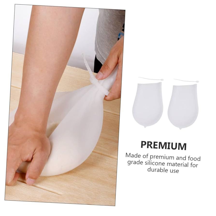 Premium Reusable Silicone Kneading Dough Bag - Mess-Free Baking & Food Prep