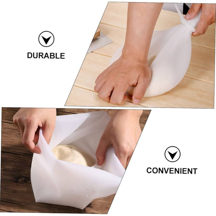 Premium Reusable Silicone Kneading Dough Bag - Mess-Free Baking & Food Prep